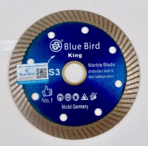 Lưỡi đa năng cắt gạch đá Bluebird 105mm (màu xanh biển)