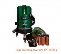 Máy cân bằng Laser GPI RY-M151G Taiwan (5 tia xanh)